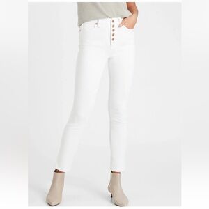 NWT BANANA REPUBLIC high rise slim ankle Jean